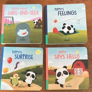 Books: Kiwi Kids BoardBook Set of 4 - Multicolor